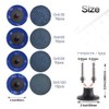 NYXCL Miroku 40Pcs Mixup 2-inch Quick Change Discs Set, Zirconia
