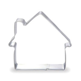 WJSYSHOP Mini House Shape Cookie Cutter for Christmas - Small Size