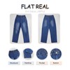 Necooer Women's Wide Leg Jeans High Waisted Distressed Boyfriend Jeans