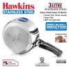 Hawkins B60 Pressure Cooker, 3 L, Silver
