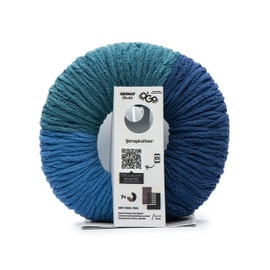 Bernat Blanket O'GO Yarn, 1 Pack, Atlantic