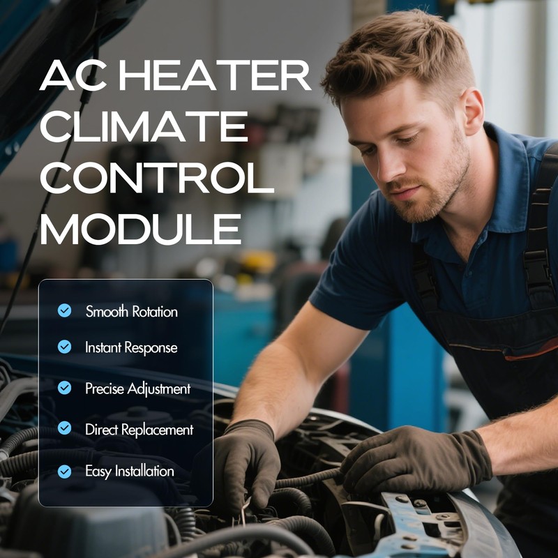 Front Climate Control Module A/C Heater Air Conditioning Panel Unit