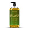 MAJESTIC PURE Arnica Sore Muscle Massage Oil for Massage Therapy