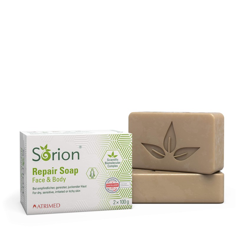 Sorion Repair Soap - Also for Skin Care for Psoriasis