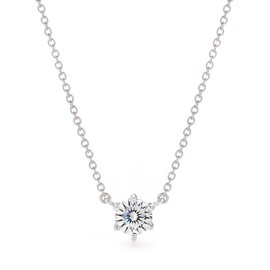 Gift From New York Necklace, Women's, 1 Carat, Platinum Treatment, Hypoallergenic, Gift, Brand, Created Diamond