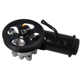 AUQDD 21-5242 New Power Steering Pump (w/Reservoir w/Pulley,For 1.5L) Compatible With 2000-2005 To-yota Echo Base, 2004-2006 Scion xA xB (Power Assist Pump OE# 44310-52020 44310-52050 96-5242)