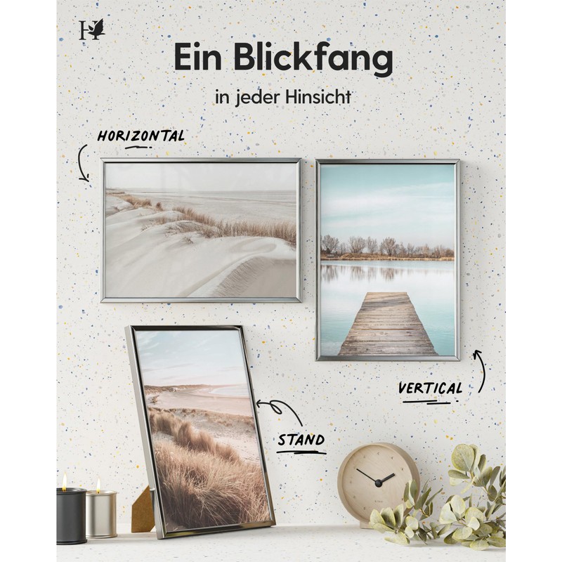 Heimlich® 1 x Picture Frame, DIN A4 21 x 30