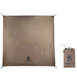 OneTigris SOLO Homestead Tent Ground Sheet, Tent Sheet 9.4 x 9.4 inches (240 x 240 mm), Lightweight, Camping, Mountain Climbing, Picnics