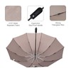 Doubwell Inverted Umbrella 54 inch Large Windproof Umbrellas Auto Open