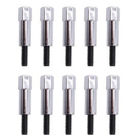 10PCS Chrome Valve Cover Bolt Set Fits Small Block Mopar 273 318 340 360