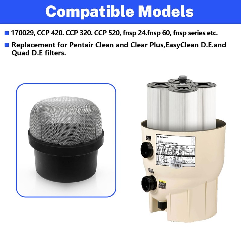 Adabuing 190106Z Screen Cap Air Bleeder Screen Stainless Stee Air