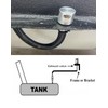 Baieasy Remote Mount Fuel Tank Vent Valve Kit, 5/16" Barb