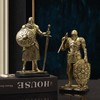 Will Art Museum Knight Statue-A (dorado)