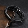 Dad Bracelet Engraved "Papá" Leather Bracelet Gift for Dad, Leather