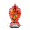 WOSIBO Hummingbird Feeder for Outdoors Patio Large 32 Ounces Colorful