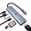 oditton USB C HUB, 7 in 1 Hub Adapter, HDMI