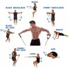OEM Kit 11 Piezas Bandas De Resistencia Portatil Gym Donde