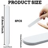 Professional Nail Files, 100/180 Grit Nail Files Set, 8Pcs Manicure