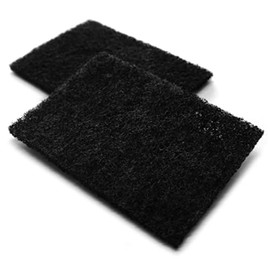 JUWEL Replacement filter Bokashi kitchen composter Sensei (replacement filter 2 pieces, activated carbon filter, hygienic and odourless fermentation process, filter dimensions: 15 x 9.5 x 1 cm) 20199