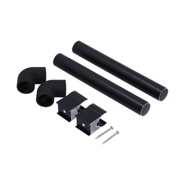 Generic 32 mm Greenhouse Rainwater Gutter Water Barrel Downpipe Gutter Set for Greenhouse Supplies - Efficient Drainage System - Aluminium - Drip Irrigation Kit