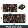 Kuyig Home Kitchen Mats for Floor Mushroom Kitchen Rugs Sets