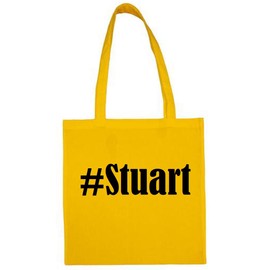 Reifen-Markt Tasche #Stuart Größe 38x42 Farbe Gelb Druck Schwarz
