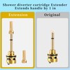 RP75137 Shower Valve Extension Kit, Brass Extension Stems for Tub/Shower
