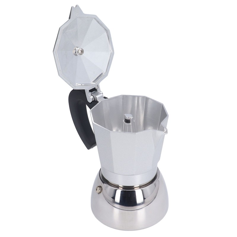 Stovetop Coffee Maker 6 Cup Moka Pot Delicious Coffee Making