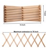SKOLOO Accordion Wall Hanger, Modern Expandable Coat Rack Wall Mounted,