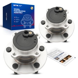 KAX 512347 Pair Rear Wheel Hub Bearing Compatible with 2006-2010 2012-2015 Mazda 5,5 Lug
