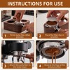 3 Pezzi Schermo per Caffè Espresso 51mm, Schermo per Espresso