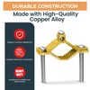 CMI Inc - Heavy-Duty Ground Clamp 1/2" -1" - Copper