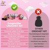 GougouStar Crochet Kit for Beginners - Amigurumi Two Eggs Crochet