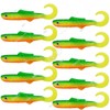 10pcs Fish WOW!® 4" Blam Swimbaits Minnows Fat bass Squid