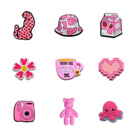 Shoe Charms, Lot of 37 39 50 PCS Clog Shoes Decorations, Cartoon Shoes Charms, for DIY Shoe Decoration Shoe Decoration Charms (37)