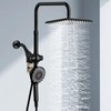 KAIYING Dual Shower Heads with Handheld Spray Combo, Magnetic Filtered