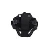 Fangs Mesh Lower Face Airsoft Protective Gear Mask (Color: Black)
