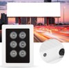 Vikye Surveillance Accessory IP65 Waterproof 6cs High-Power Infrared Lights CCTV