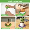 Sibba 6Pcs Rubber Jar Gripper Pads, Multi-Purpose Jar Opener Grippers,