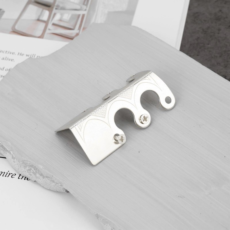 LT Easiyl 12Pcs Metal Corner Protectors Baseboard with Screws for