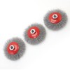 CENPEK 3pcs M14 Cup Twisted Knot Steel Crimp Wire Wheel
