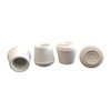 Shepherd Hardware 9122 1-1/8-Inch Inside Diameter Rubber Leg Tips, 4-Pack,