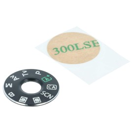 vhbw Rotary dial dial compatible with Canon EOS 6D camera - rotary control, dial mode plate