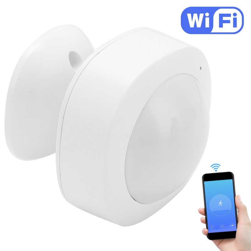 Intelligent WIFI Human Body Motion Sensor 120° Remote Control USB