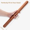 Aisoso French Rolling Pin, 17.7 Inches Wood Rolling Pin for
