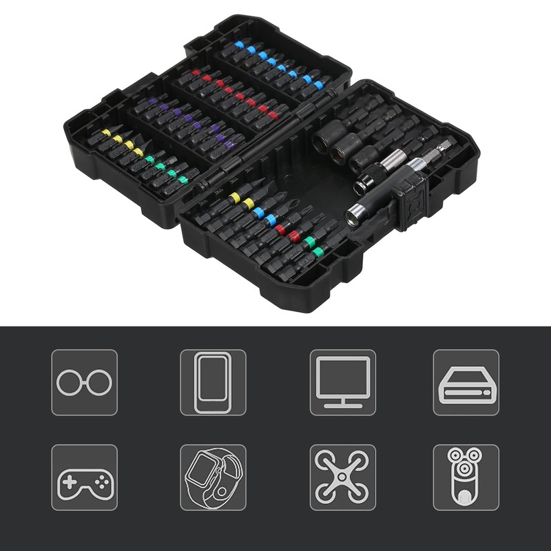 45PCS Drill Bit Set Screwdriver Bit Set Impact Driver Bit