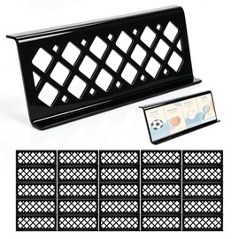 clbutge 25 Pack Modular Trading Card Risers for Display Case, 9.25 in Long
