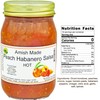 Amish Salsa - 2-16 Oz Jars (Peach Habanero Hot)