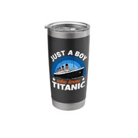 For Boys who just love the RMS Titanic Stainless Steel Insulated Tumbler