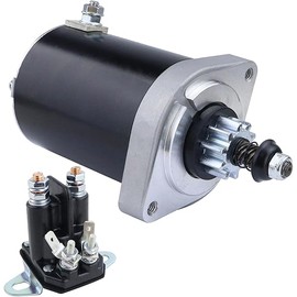 Starter for Kawasaki FR691V FR730V FH491V FS481V FS541V FS600V FS604V, 21163-0711 21163-0714 21163-0727 21163-0749 21163-7024 21163-7034 FR691V-AS04, for Cub Cadet 12-14 Z-Force 48 54 60